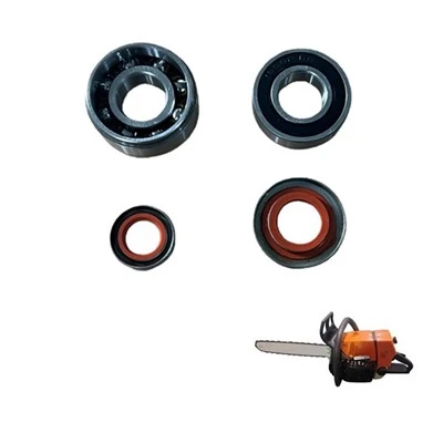 Pilarka łańcuchowa MS024/MS026/MS240/MS260 6202+16002Łożyska RS+2 Zestawy uszczelek olejowych